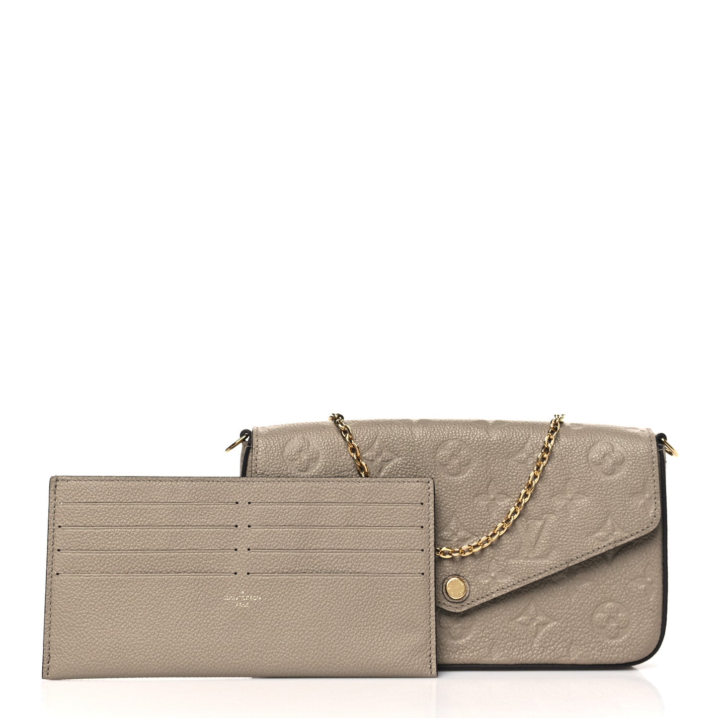 Empreinte Pochette Felicie Chain Wallet Tourterelle
