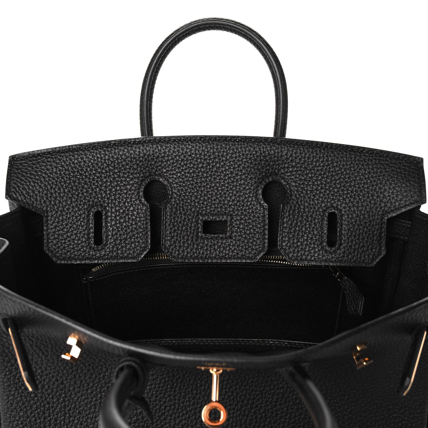 Hermes Togo Birkin 25 Black 18 of 35