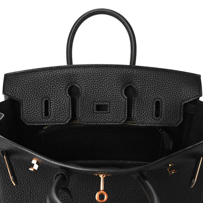 Hermes Togo Birkin 25 Black 18 of 35