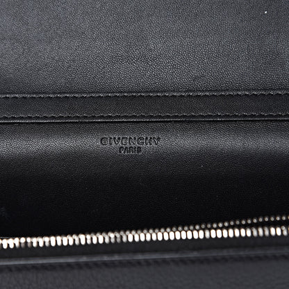 Givenchy Sugar Goatskin Pandora Chain Wallet Black 6 of 10