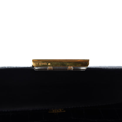 Hermes Shiny Alligator Constance 23 Black 9 of 25