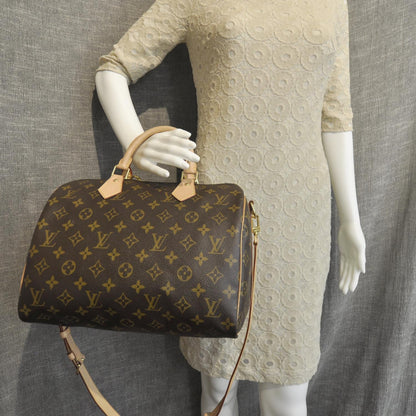 Louis Vuitton Monogram Speedy Bandouliere 30 2 of 8