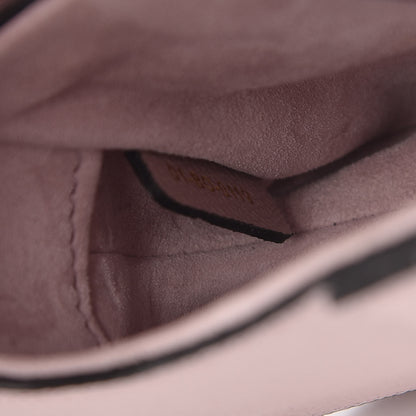 Christian Dior Grained Calfskin Mini Saddle Bag Light Pink 7 of 9