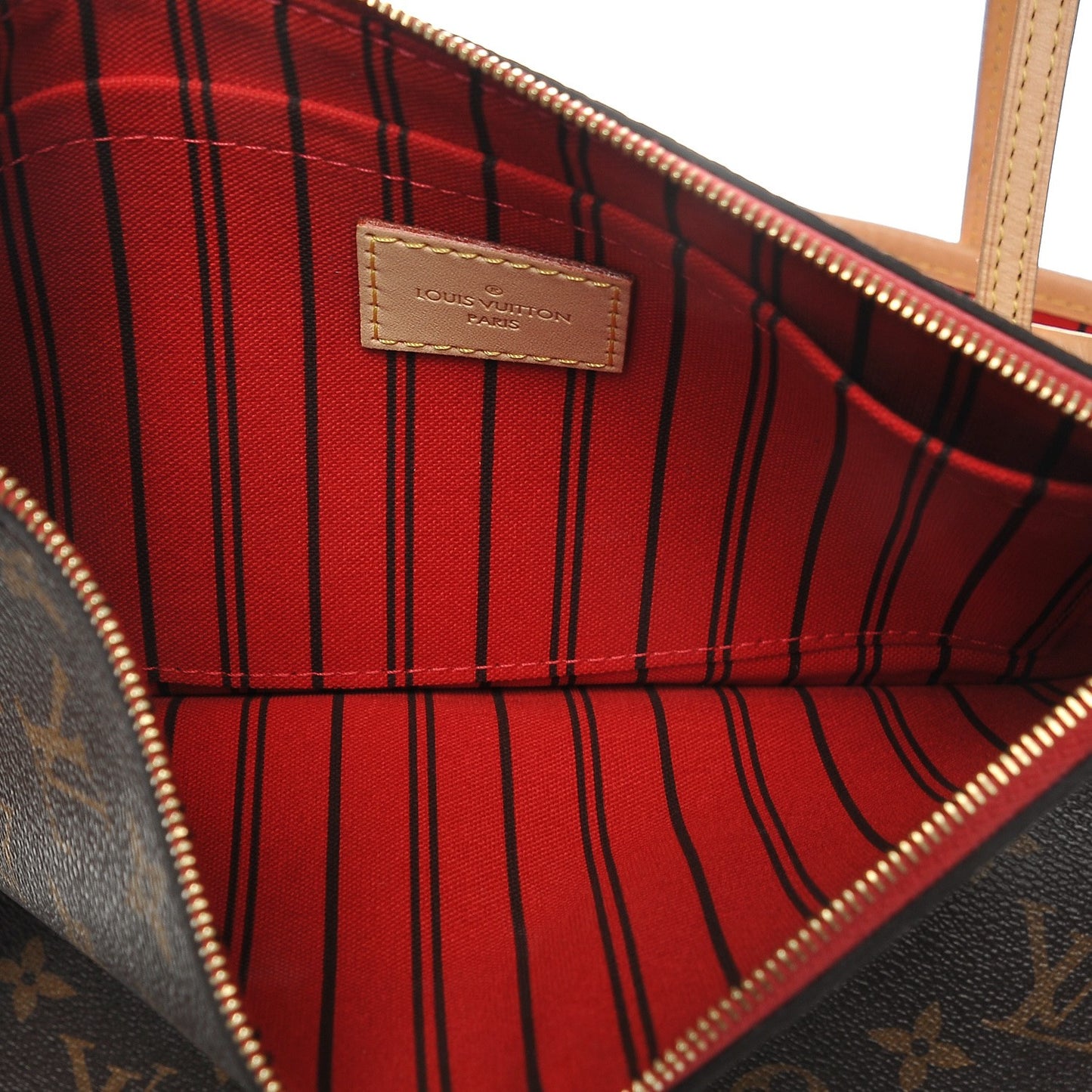 Monogram Neo Neverfull MM Cherry