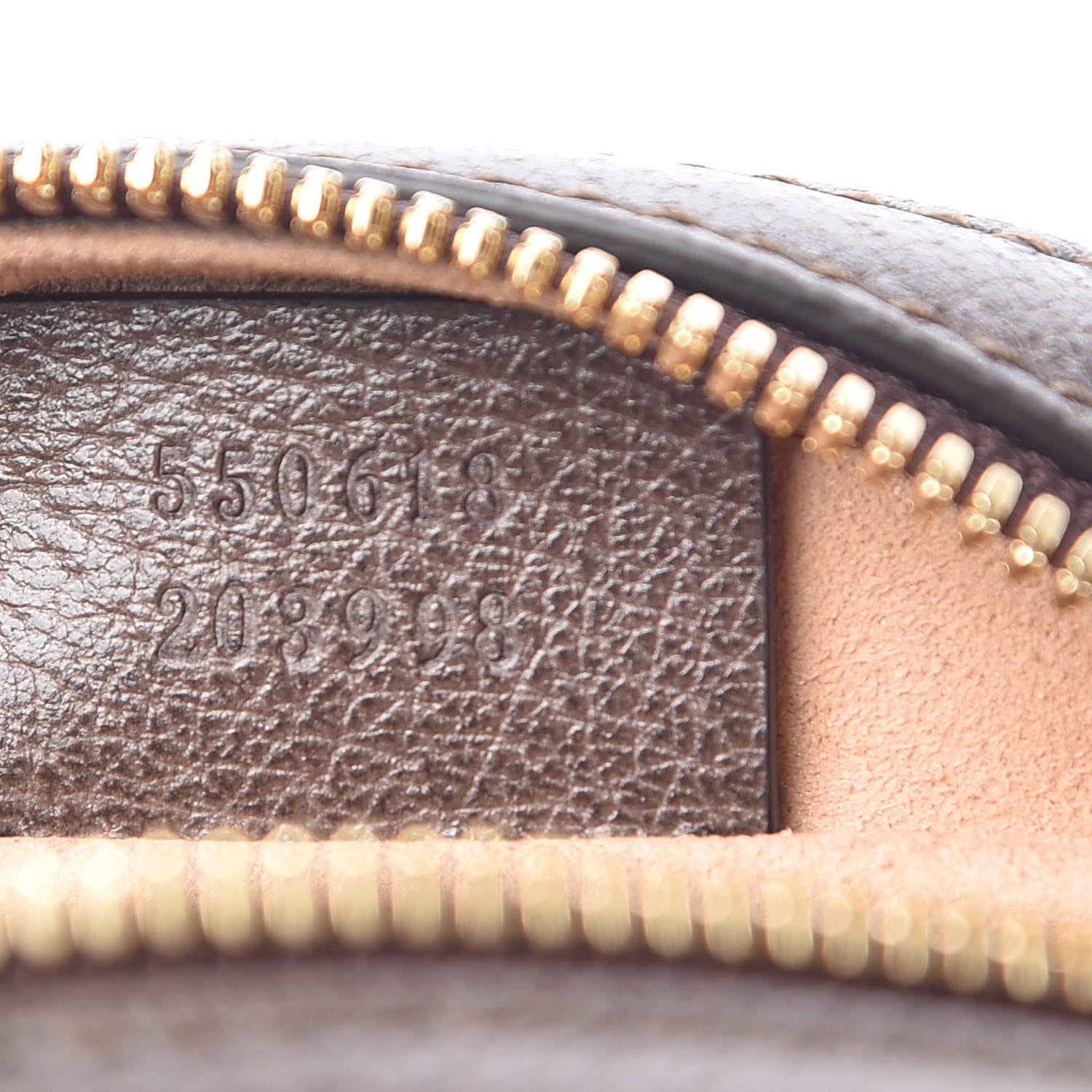 Gucci GG Supreme Monogram Web Mini Ophidia Round Shoulder Bag Brown 7 of 9