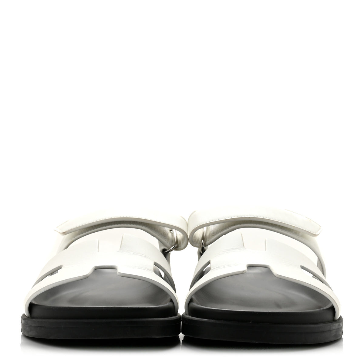 Calfskin Womens Chypre Sandals 38.5 White