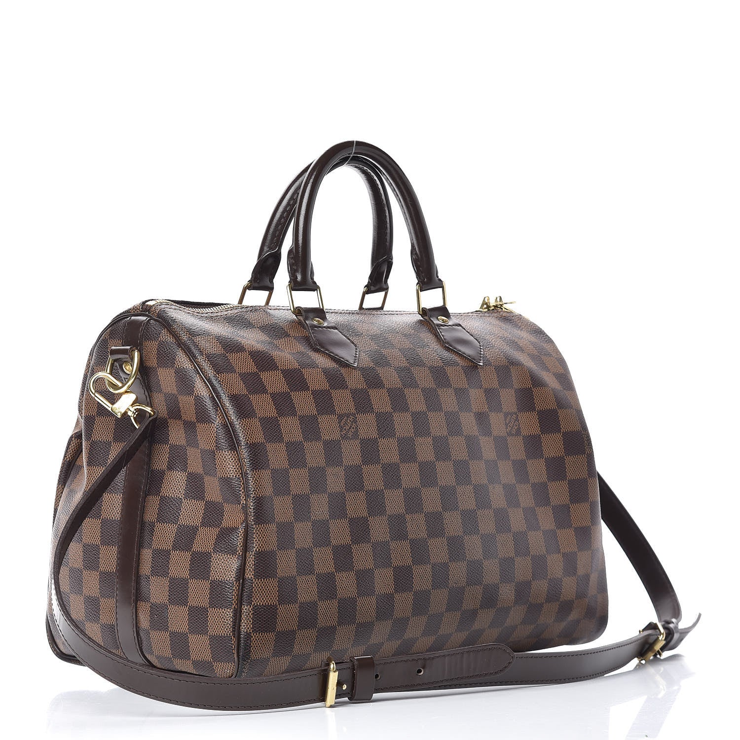 Louis Vuitton Damier Ebene Speedy Bandouliere 35 3 of 20