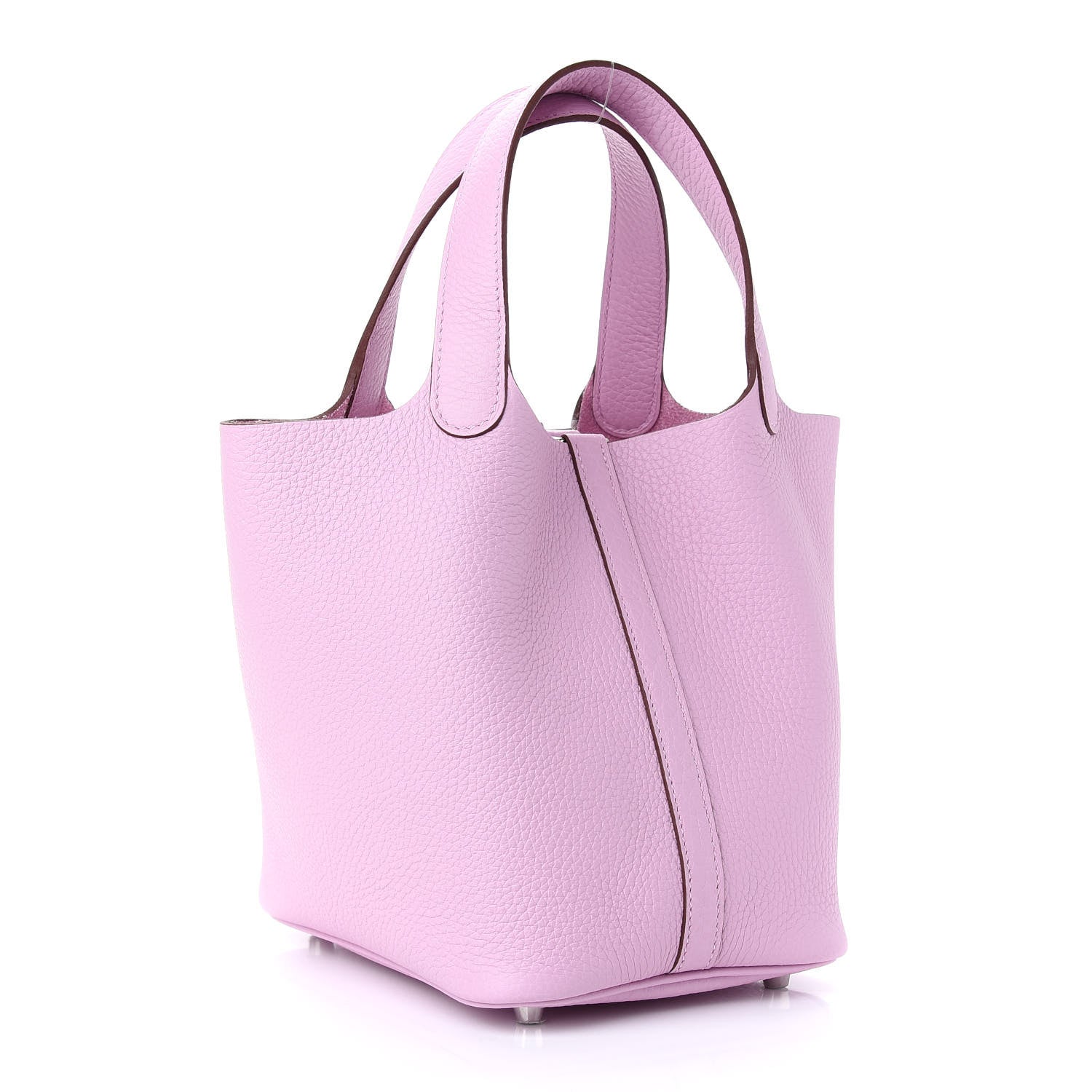 Hermes Taurillon Clemence Picotin Lock 18 PM Mauve Sylvestre 3 of 9