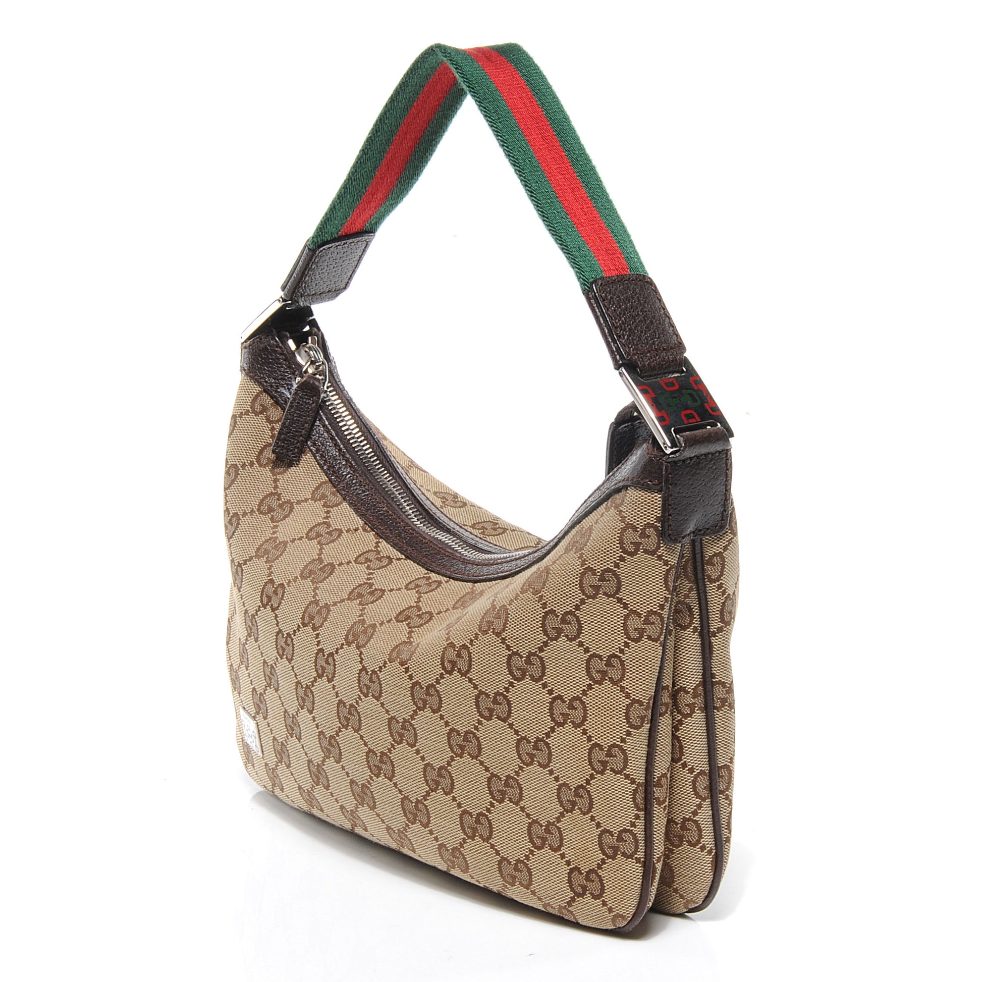 Gucci GG Monogram Small Pop Hobo Dark Brown 3 of 9