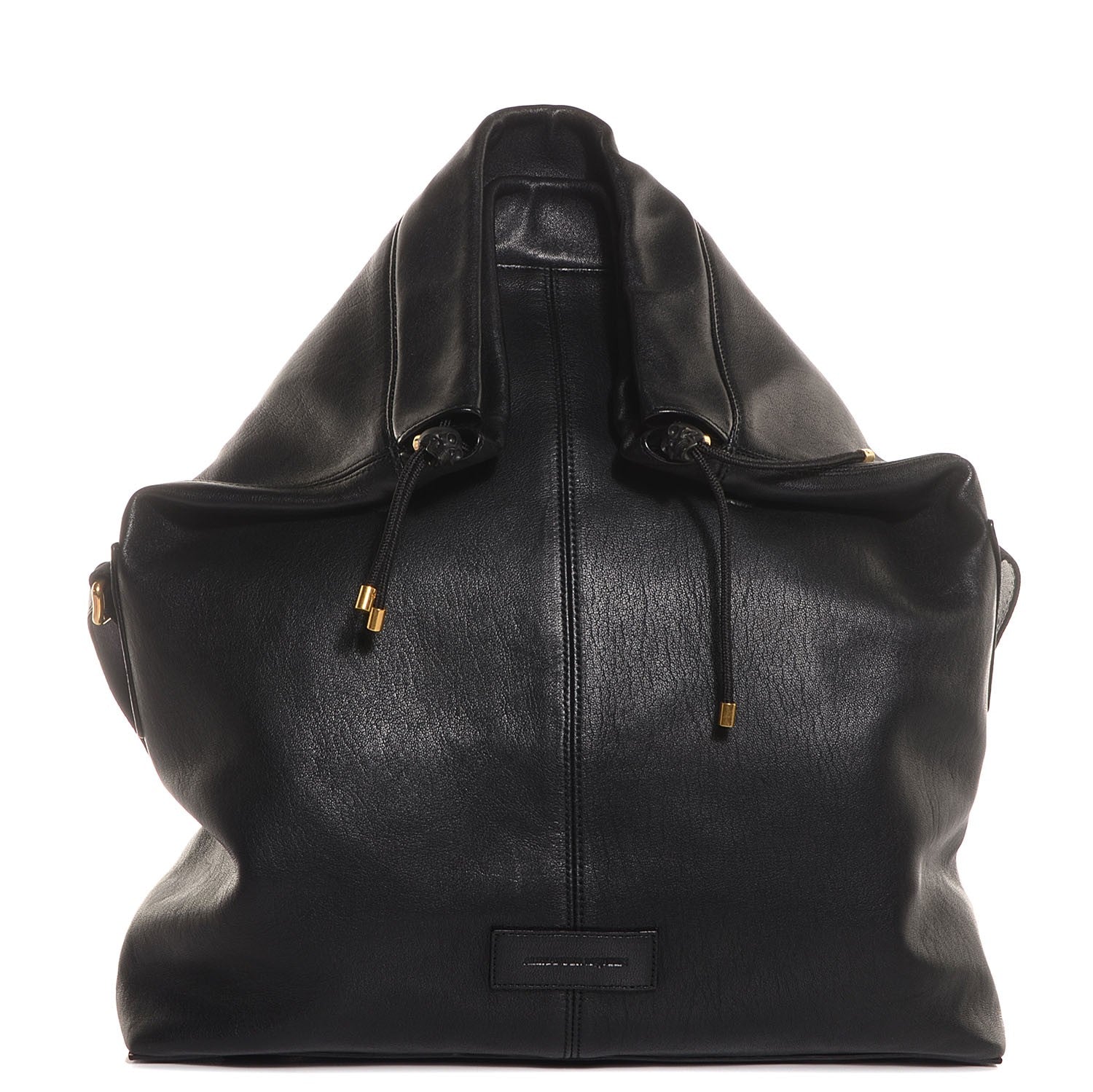 Alexander McQueen Lambskin Large De Manta Tote Black 1 of 9