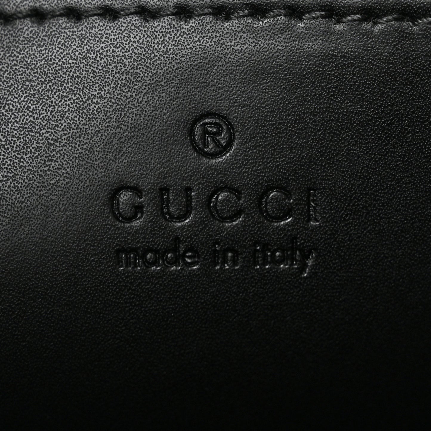 GG Supreme Monogram Web Small Flat Messenger Bag Black Grey