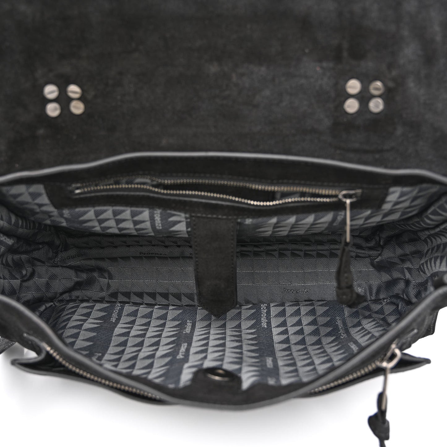 Suede Medium PS1 Satchel Black