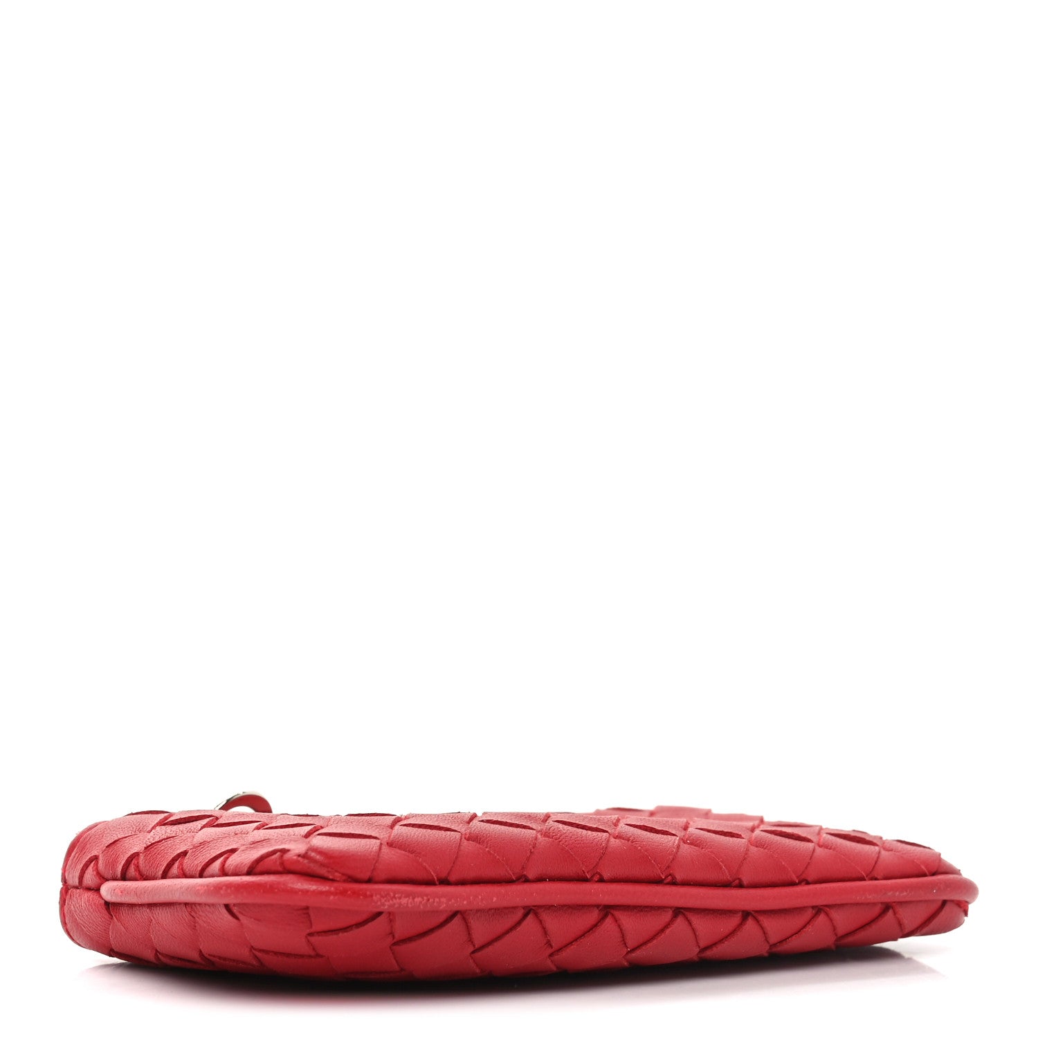 Bottega Veneta Nappa Intrecciato Key Holder Red 4 of 8