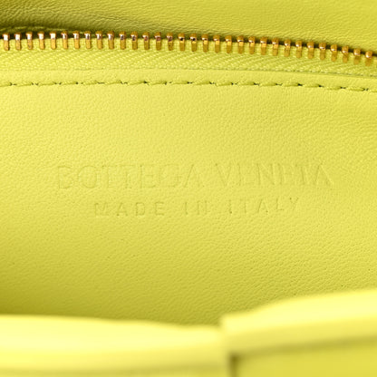 Bottega Veneta Lambskin Maxi Intreccio Padded Chain Cassette Crossbody Bag Kiwi 6 of 11