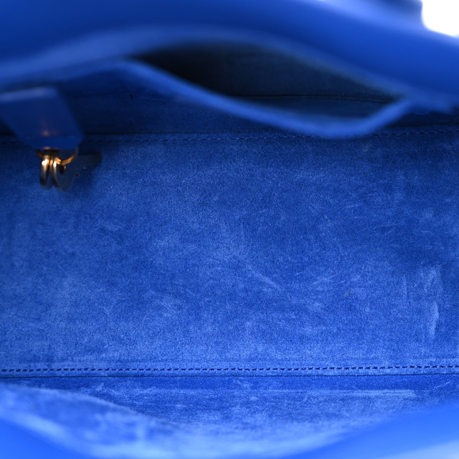 Saint Laurent Calfskin Nano Sac De Jour Royal Blue 5 of 11