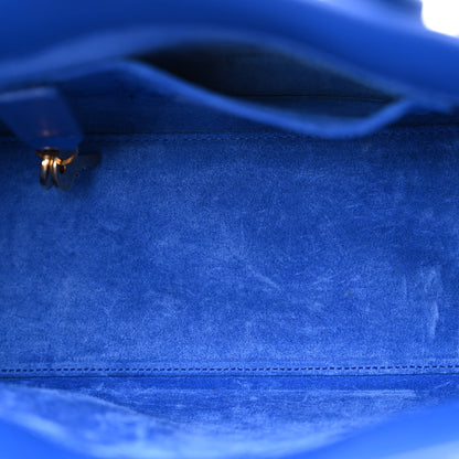 Saint Laurent Calfskin Nano Sac De Jour Royal Blue 5 of 11