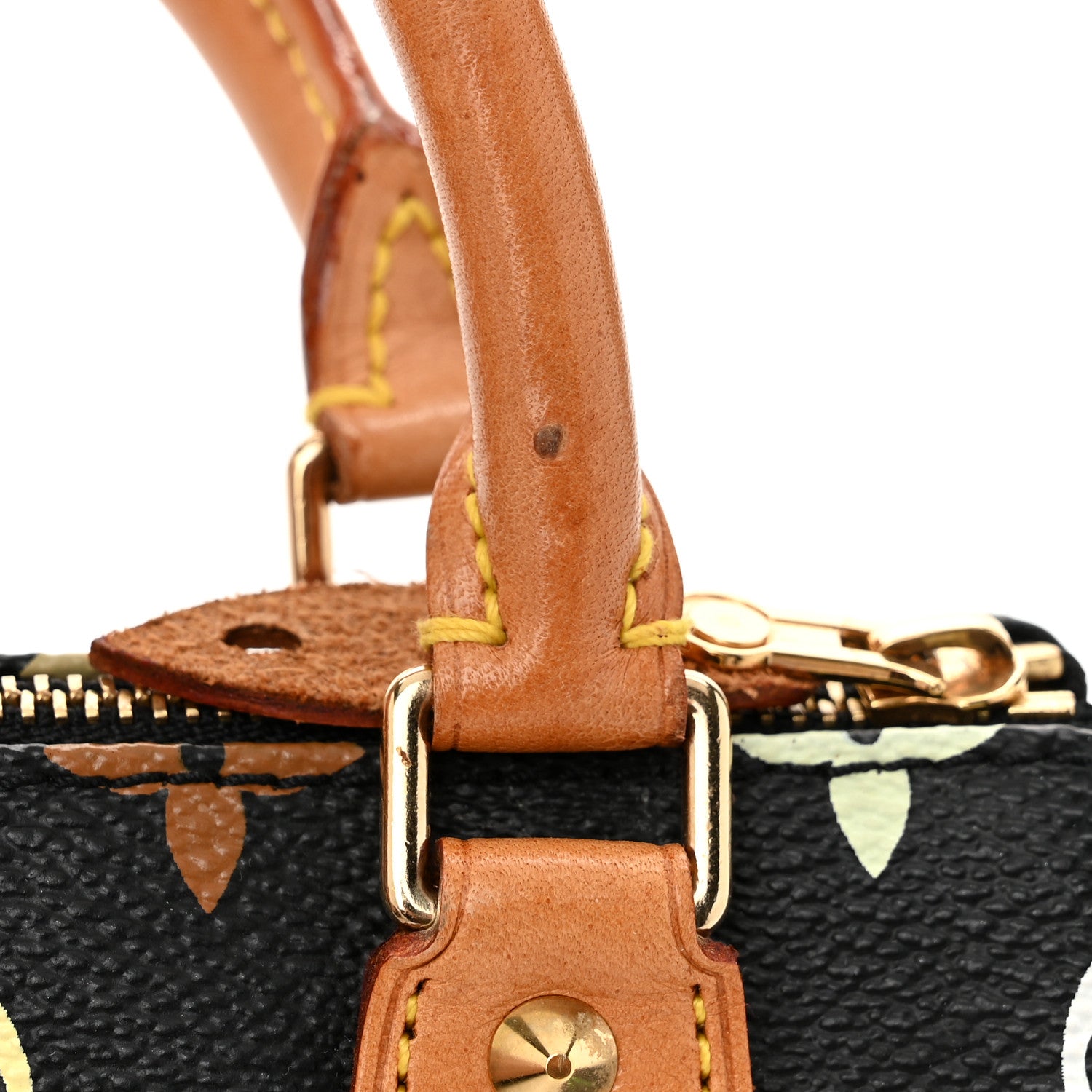 Louis Vuitton Monogram Multicolor Mini Sac HL Speedy Black 11 of 12