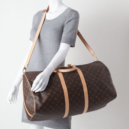 Louis Vuitton Monogram Keepall 55 2 of 10