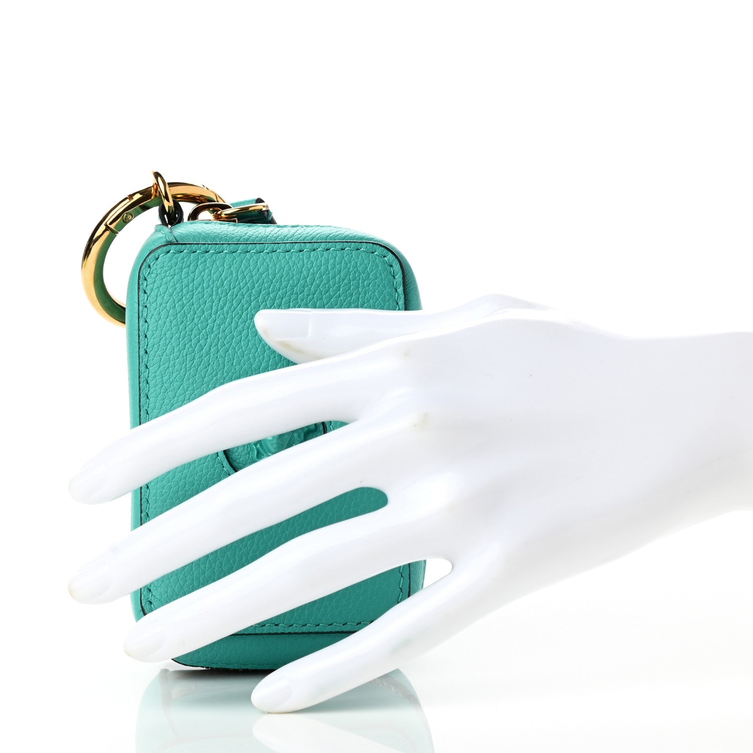 Versace Calfskin Medusa Coin Pouch Blue 2 of 7