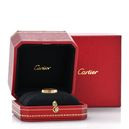 Cartier 18K Yellow Gold 3.5mm LOVE Wedding Band Ring 50 5.25 5 of 5