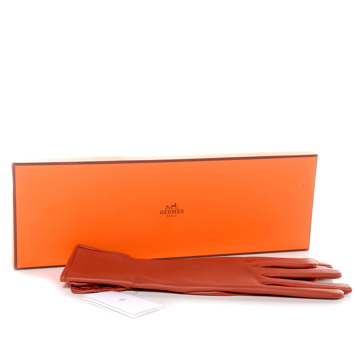 Lambskin Silk Lined Gloves 7.5 Sanguine