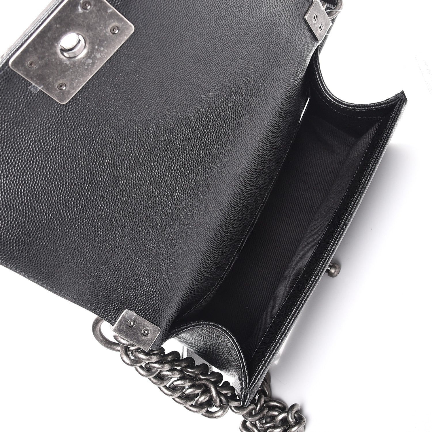 Chanel Caviar Quilted Small Boy Flap Black 5 of 8