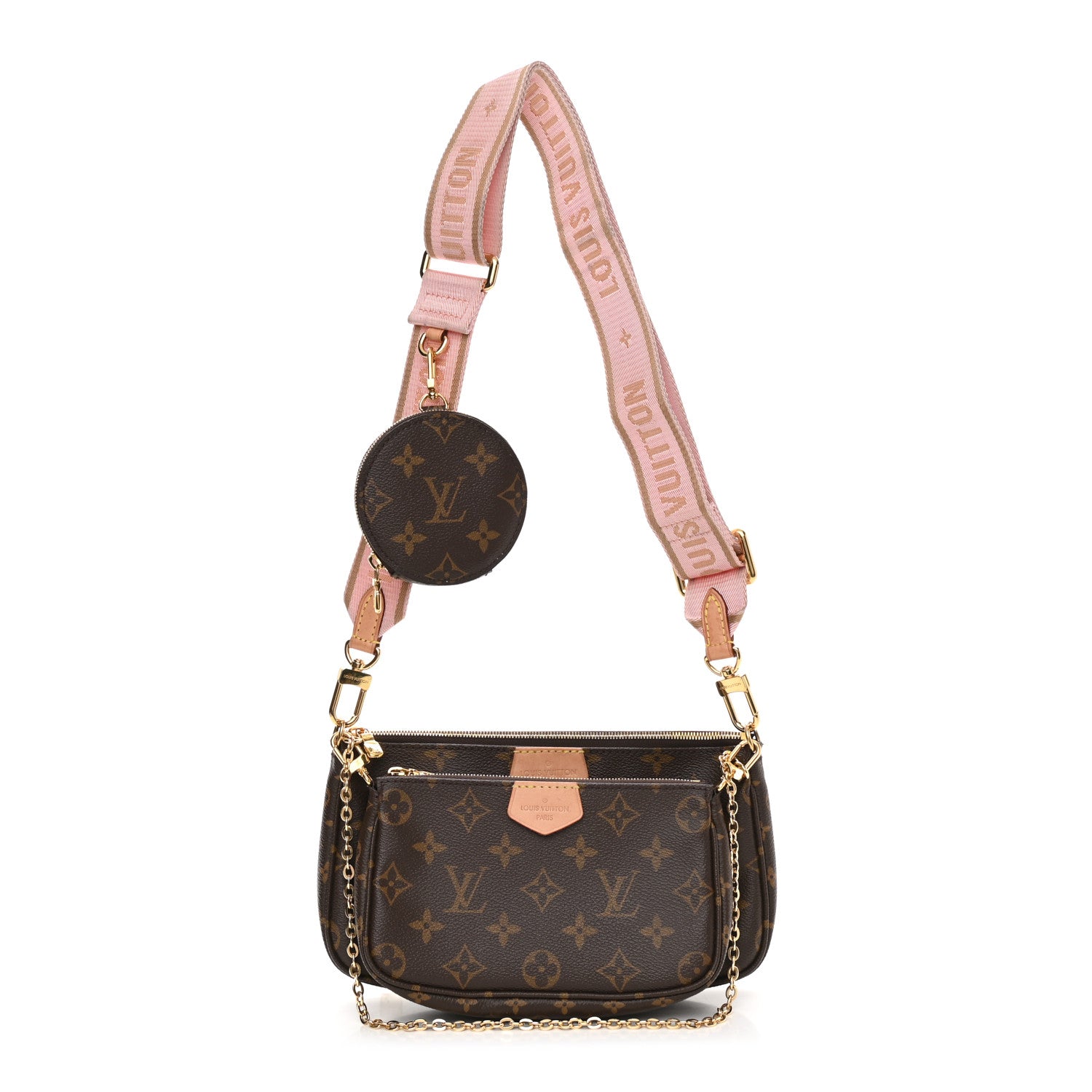 Louis Vuitton Monogram Multi Pochette Accessories Rose Clair 1 of 13
