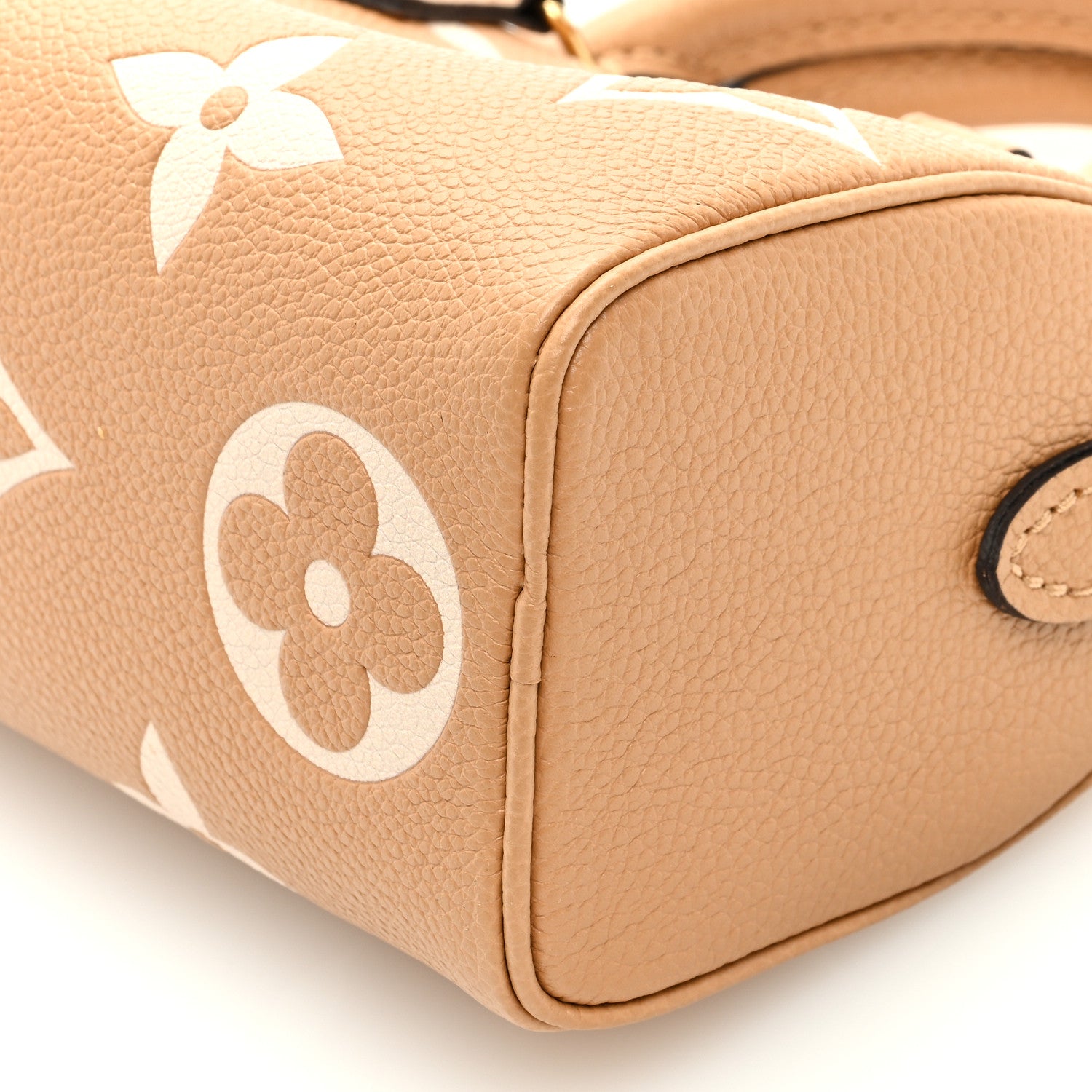 Louis Vuitton Empreinte Monogram Giant Nano Speedy Arizona Creme 8 of 8