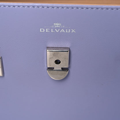Delvaux Calfskin Mini Tempete Satchel Lilas 17 of 20