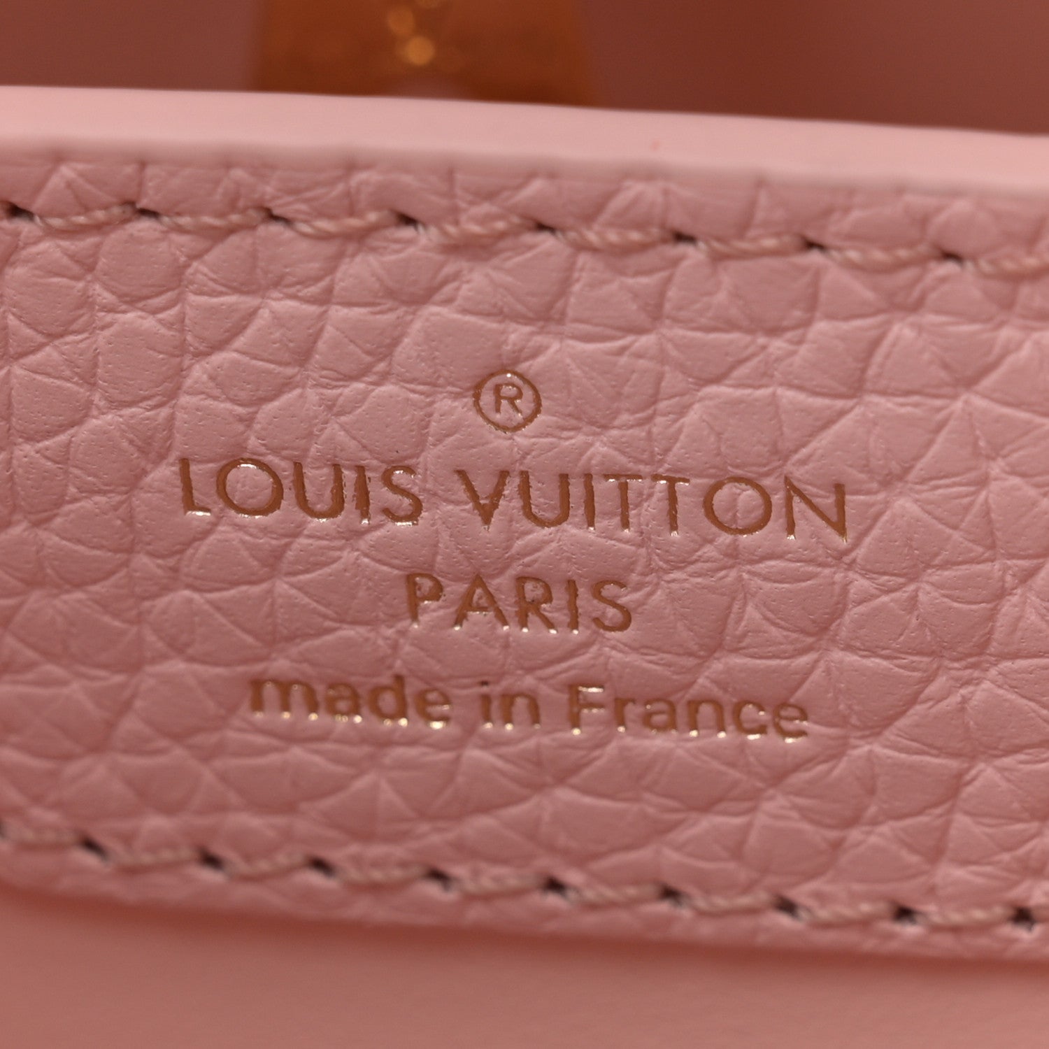 Louis Vuitton Taurillon Capucines BB Rose Jasmin 6 of 10