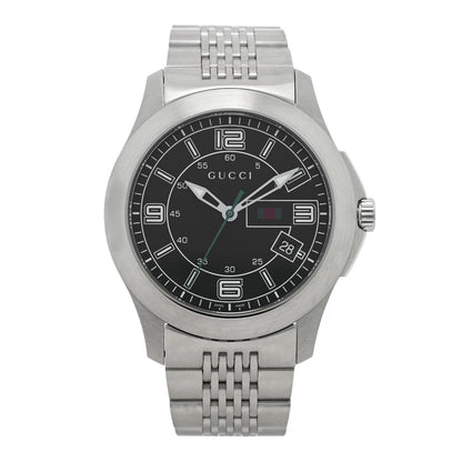 Gucci Stainless Steel 44mm G-Timeless Quartz Watch Black 1 of 4