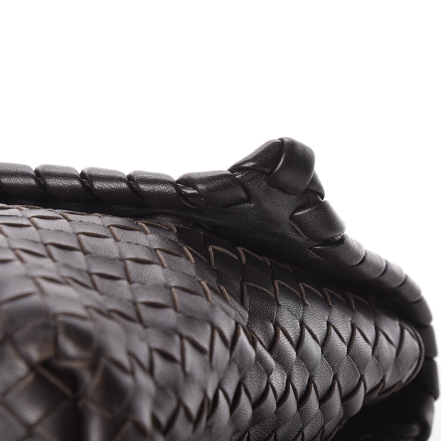 Bottega Veneta Nappa Intrecciato Large Olimpia Bag Ebano 14 of 17