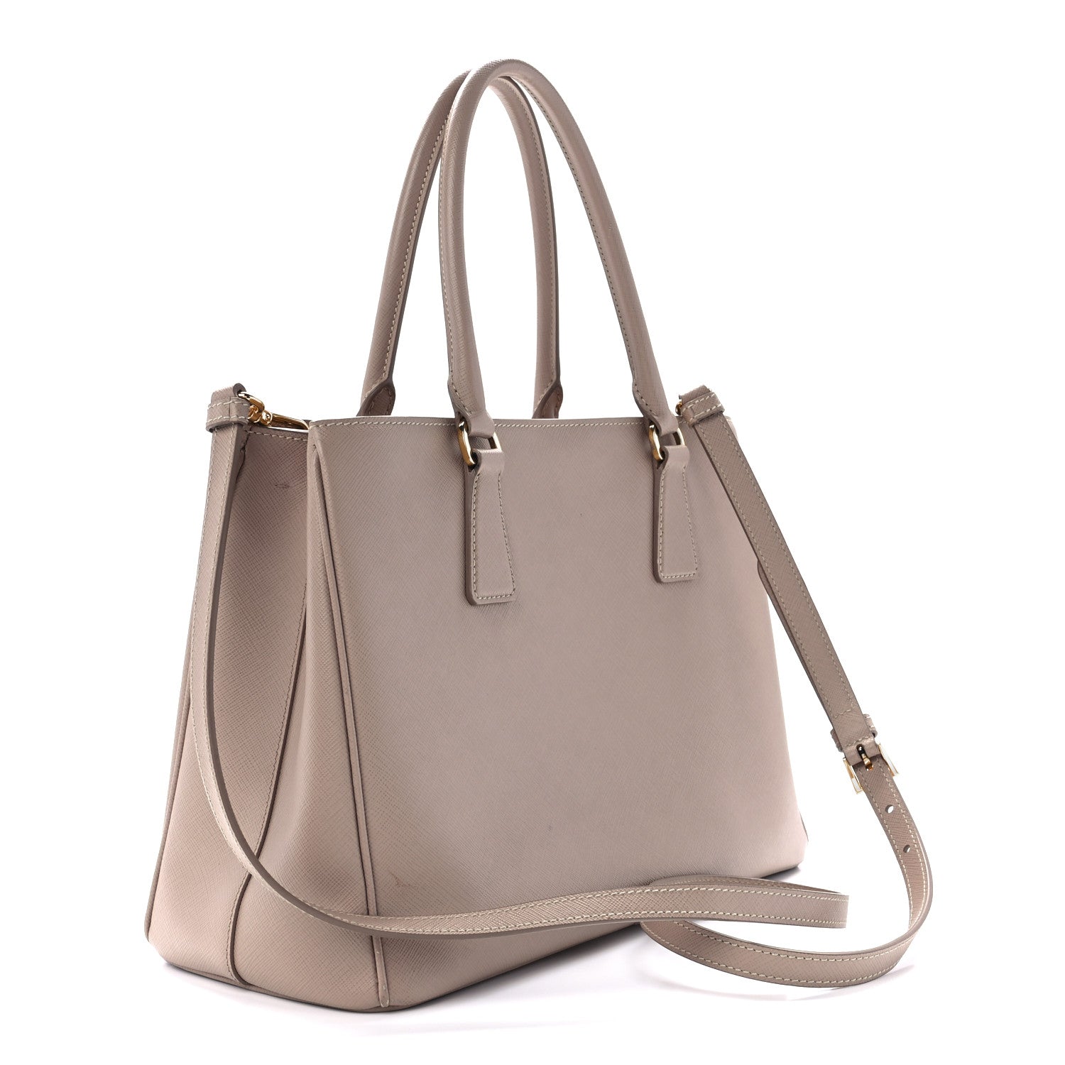 Prada Saffiano Lux Small Tote Cammeo 2 of 11