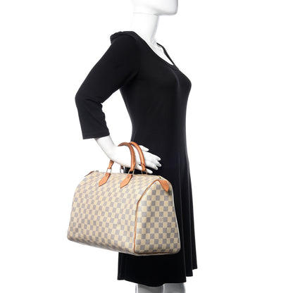 Louis Vuitton Damier Azur Speedy 35 2 of 18