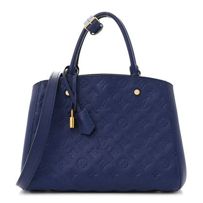 Louis Vuitton LOUIS VUITTON Empreinte Montaigne MM Iris 1 of 10