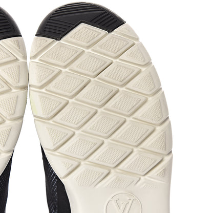 Louis Vuitton Technical Nylon Monogram Rubber Aftergame Sneakers 37.5 Black 12 of 14