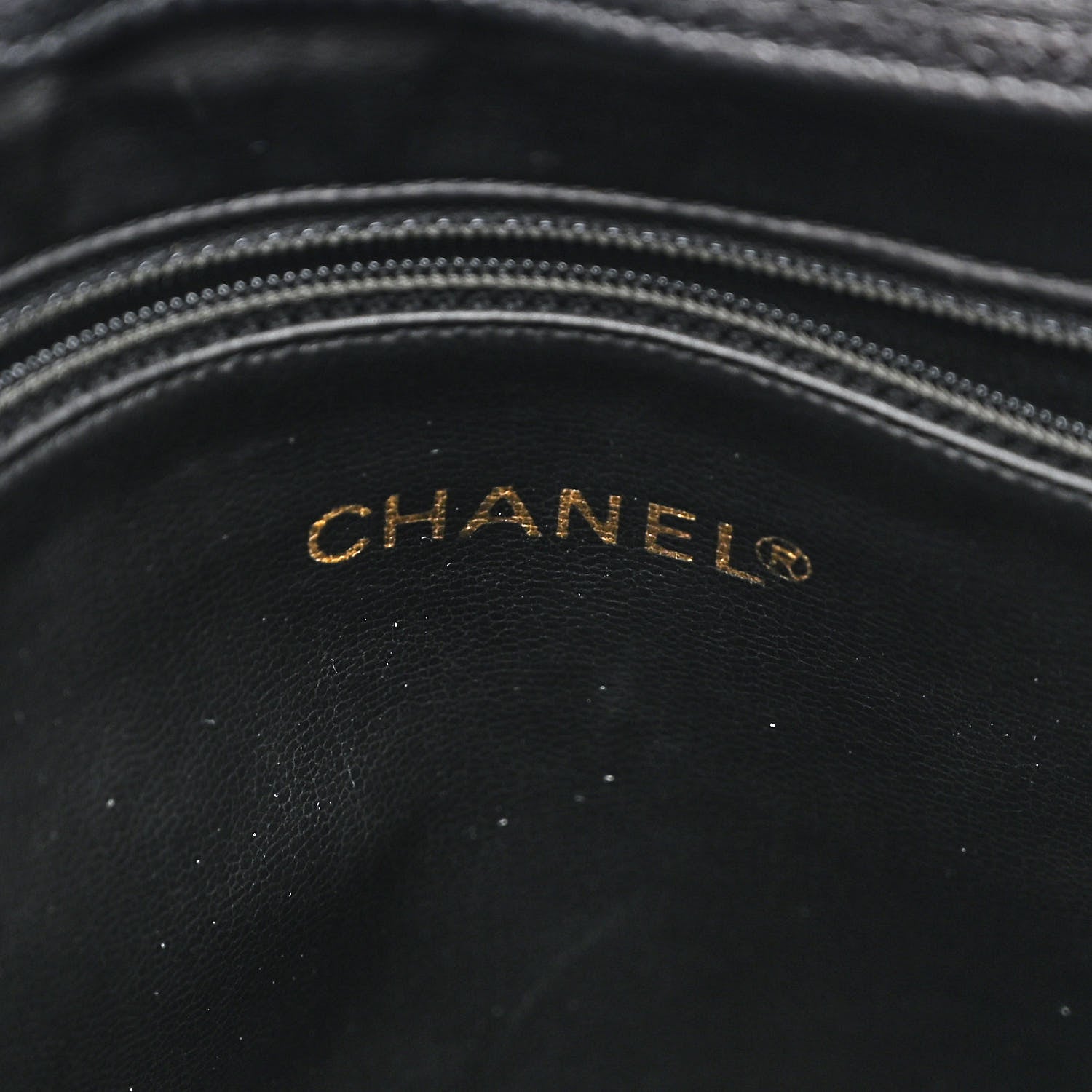 Chanel Caviar CC Shoulder Bag Black 6 of 11
