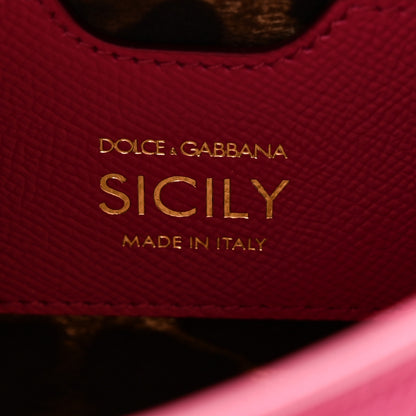 Dolce & Gabbana Dauphine Small Miss Sicily Satchel Ciclamino 6 of 10