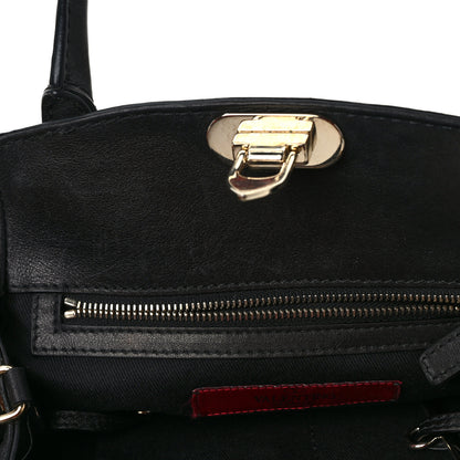 Valentino Garavani Calfskin Rockstud New Dome Bucket Tote Black 15 of 15