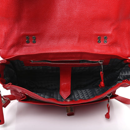 Proenza Schouler Lambskin Medium PS1 Satchel Red 5 of 9