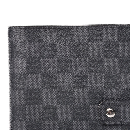 Louis Vuitton Damier Graphite Medium Ring Agenda Cover 8 of 8