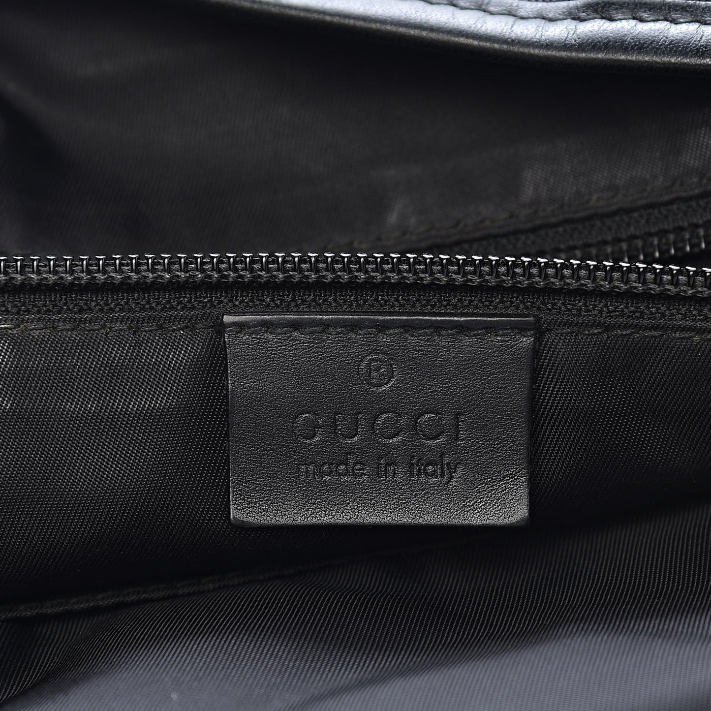 Canvas Web Medium Single Buckle Flap Messenger Bag Black