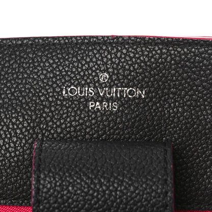 Louis Vuitton Calfskin Lockme Bucket Black 5 of 9