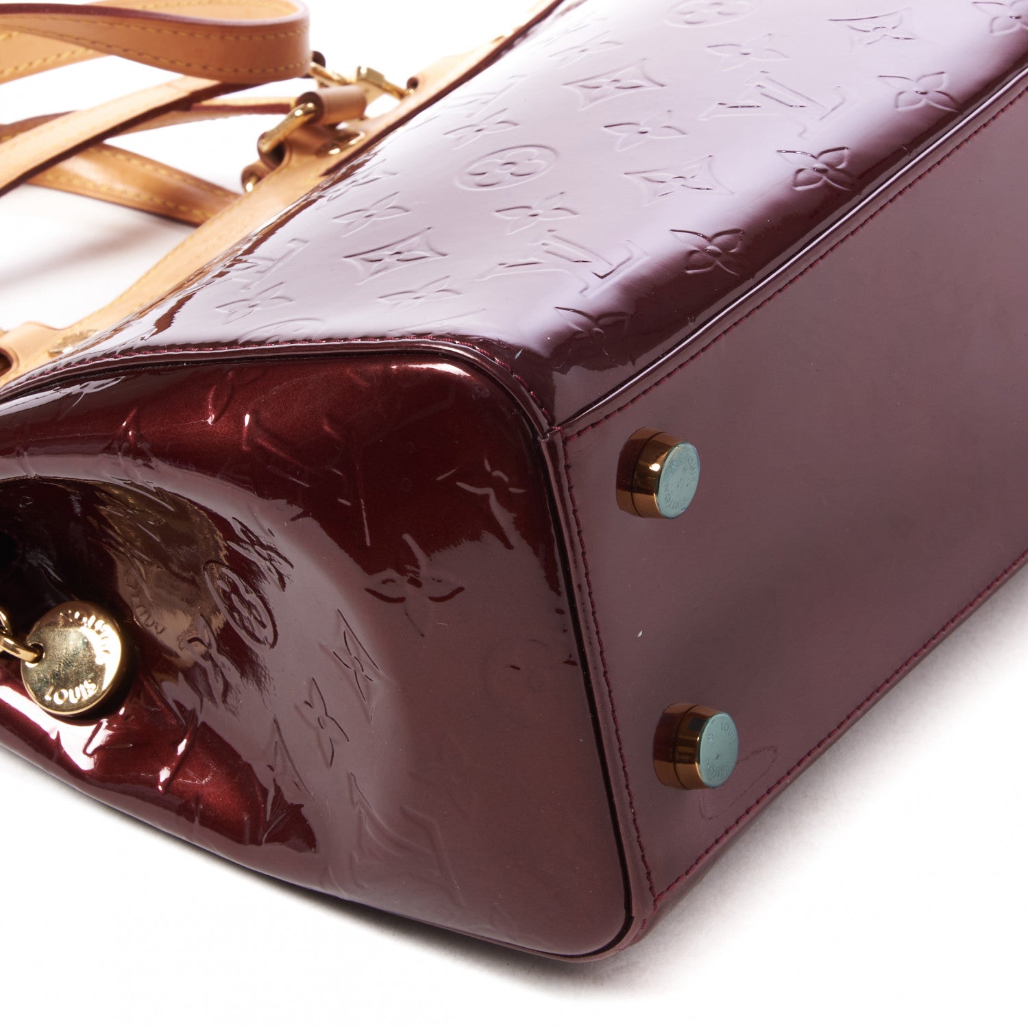 Louis Vuitton Vernis Brea MM Rouge Fauviste 6 of 10