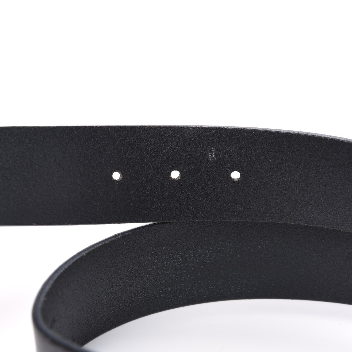 Gucci Calfskin Interlocking G Belt 80 32 Black 4 of 7