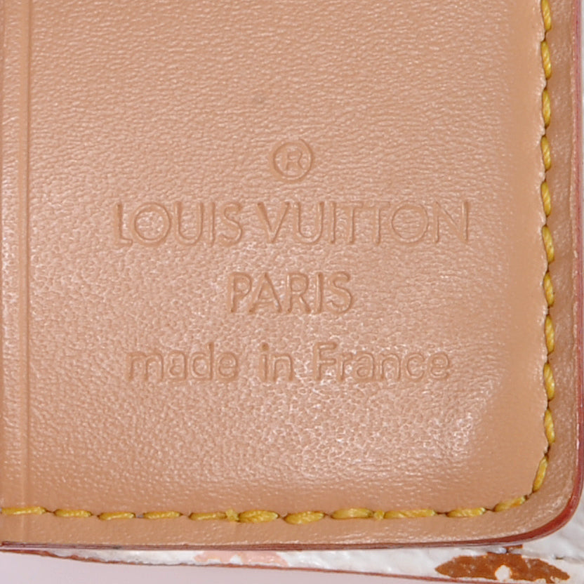 Monogram Multicolor Carnet de Bal Mini Agenda Cover White