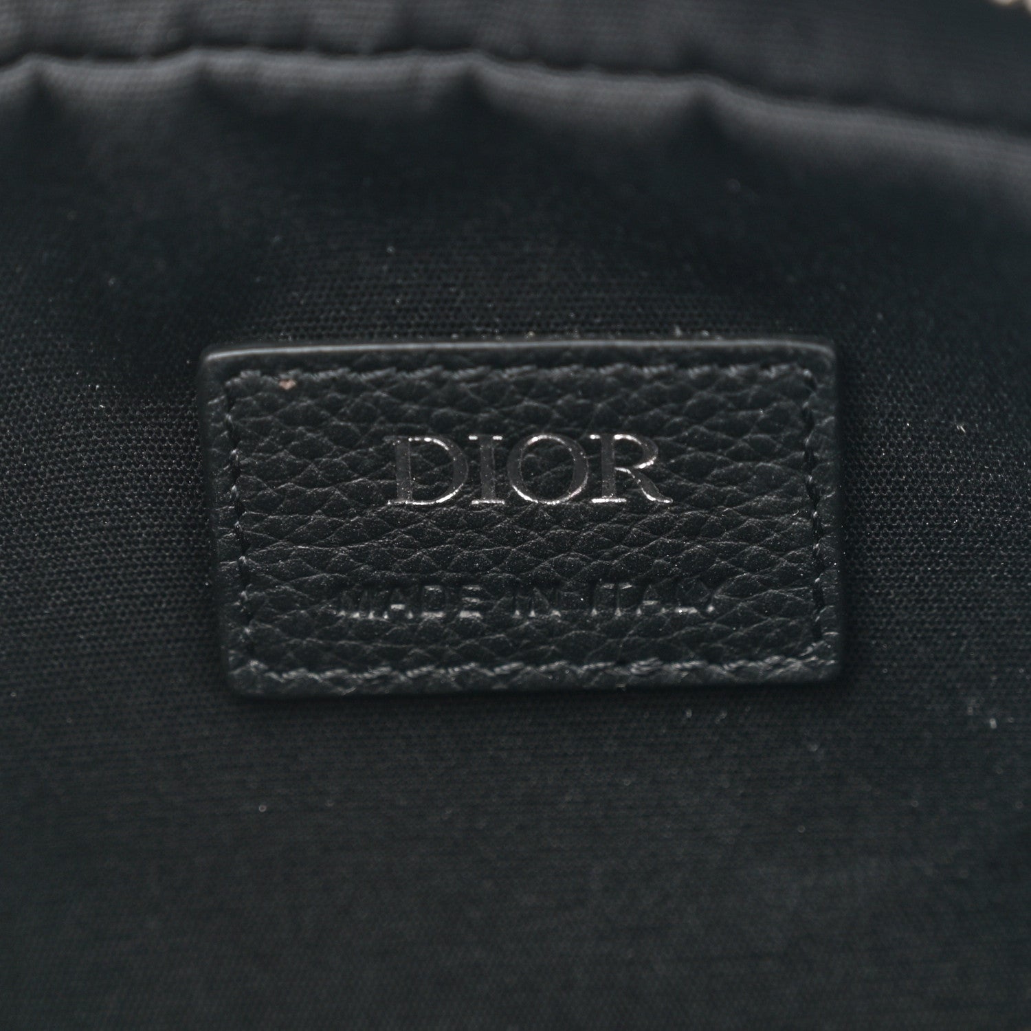 Christian Dior Oblique Saddle Triple Pouch Navy Blue 6 of 10