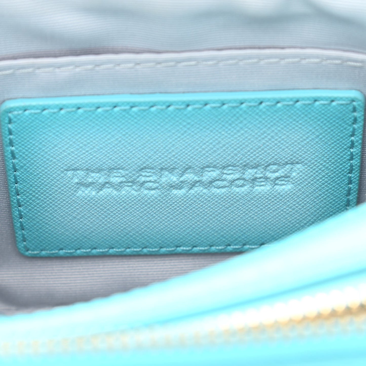 Saffiano Ombre Small Snapshot Camera Bag Blue Glow Multi