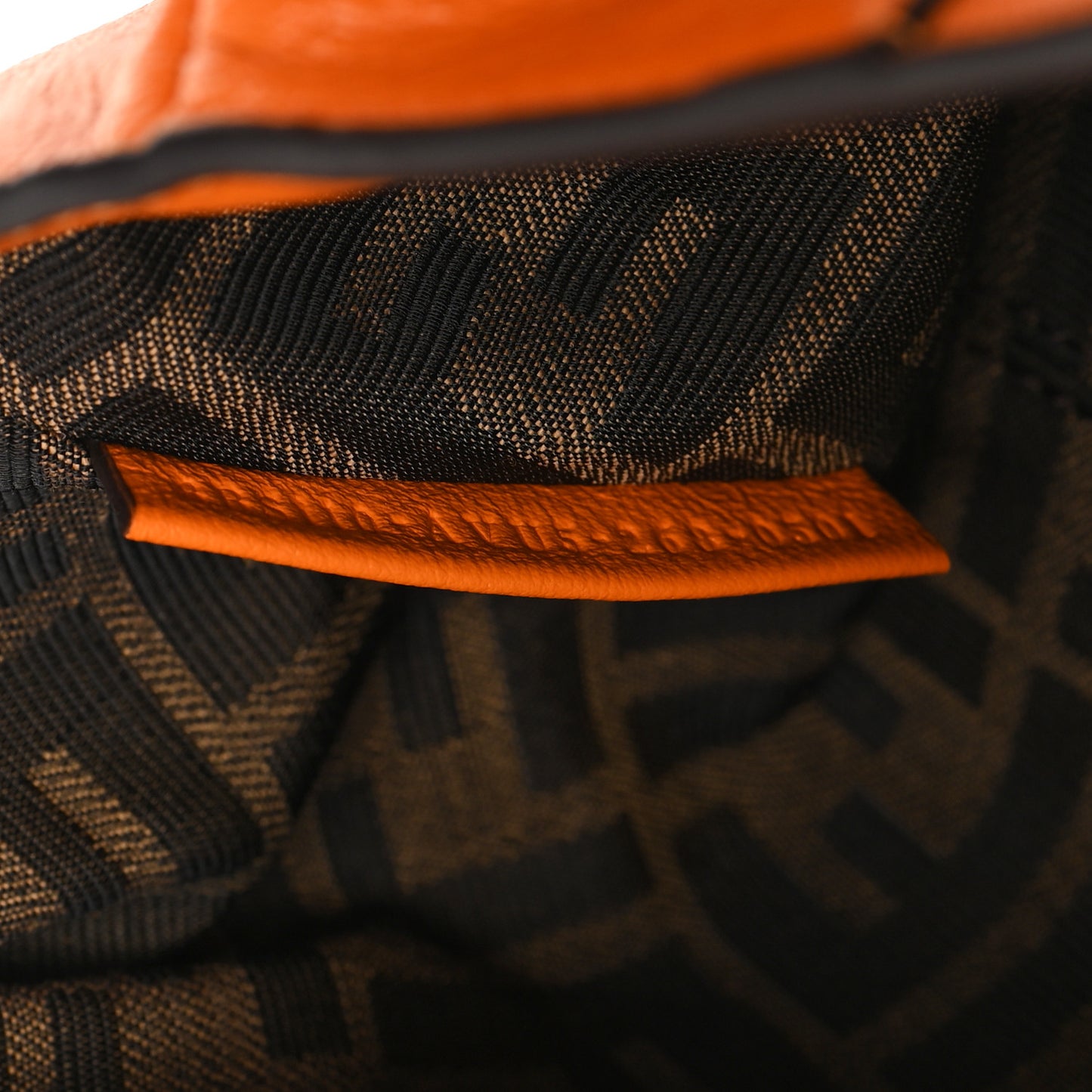 Calfskin Mini Spy Flame Orange