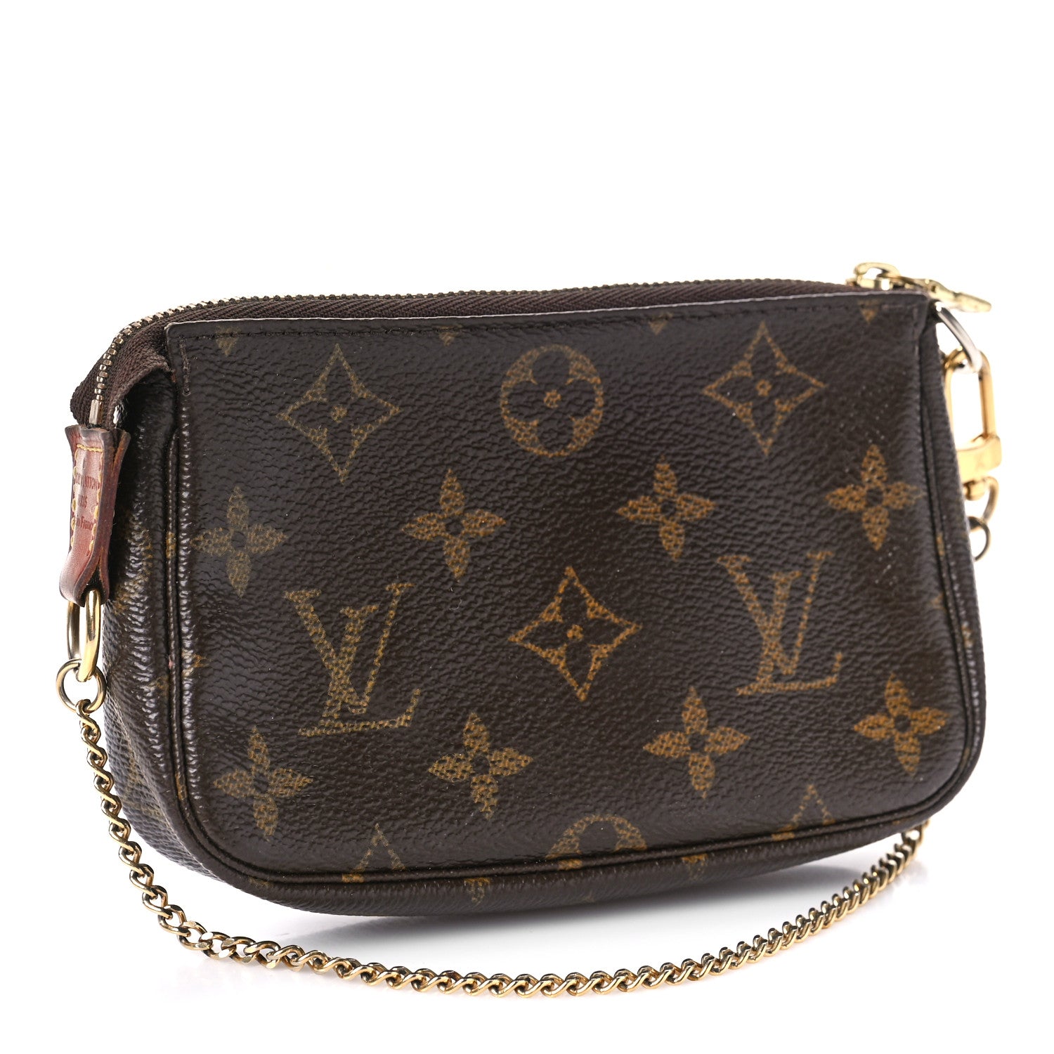 Louis Vuitton Monogram Mini Pochette Accessories 3 of 9